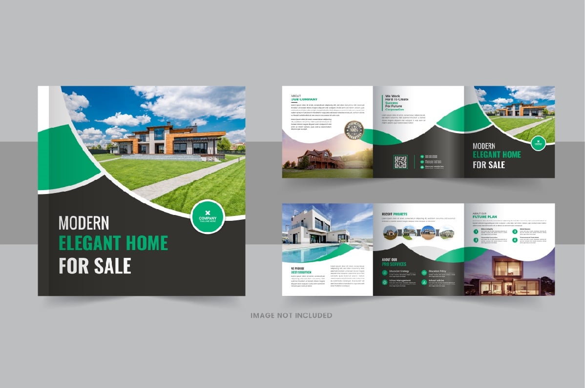 Template #399215 Brochure House Webdesign Template - Logo template Preview