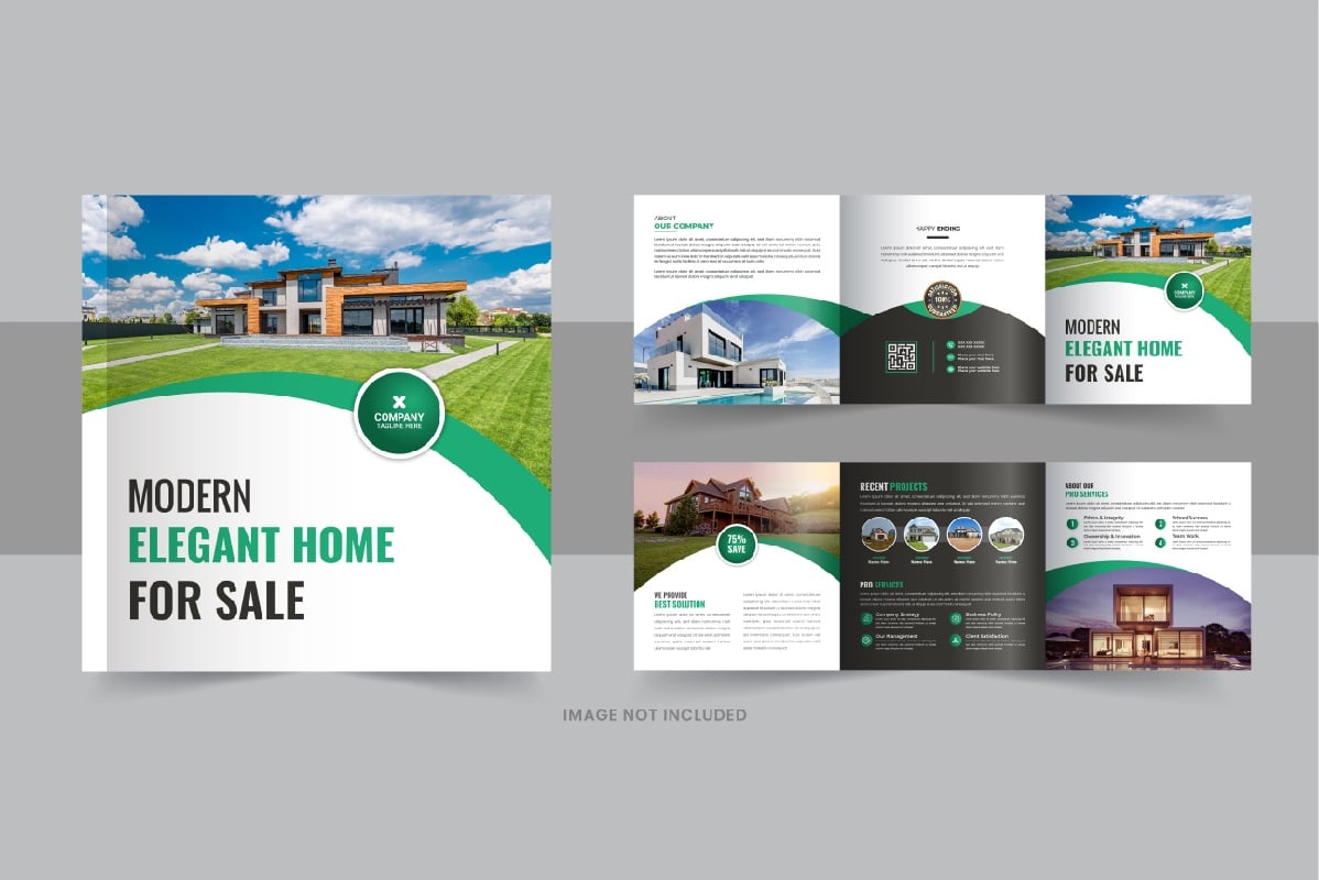 Template #399217 Brochure House Webdesign Template - Logo template Preview