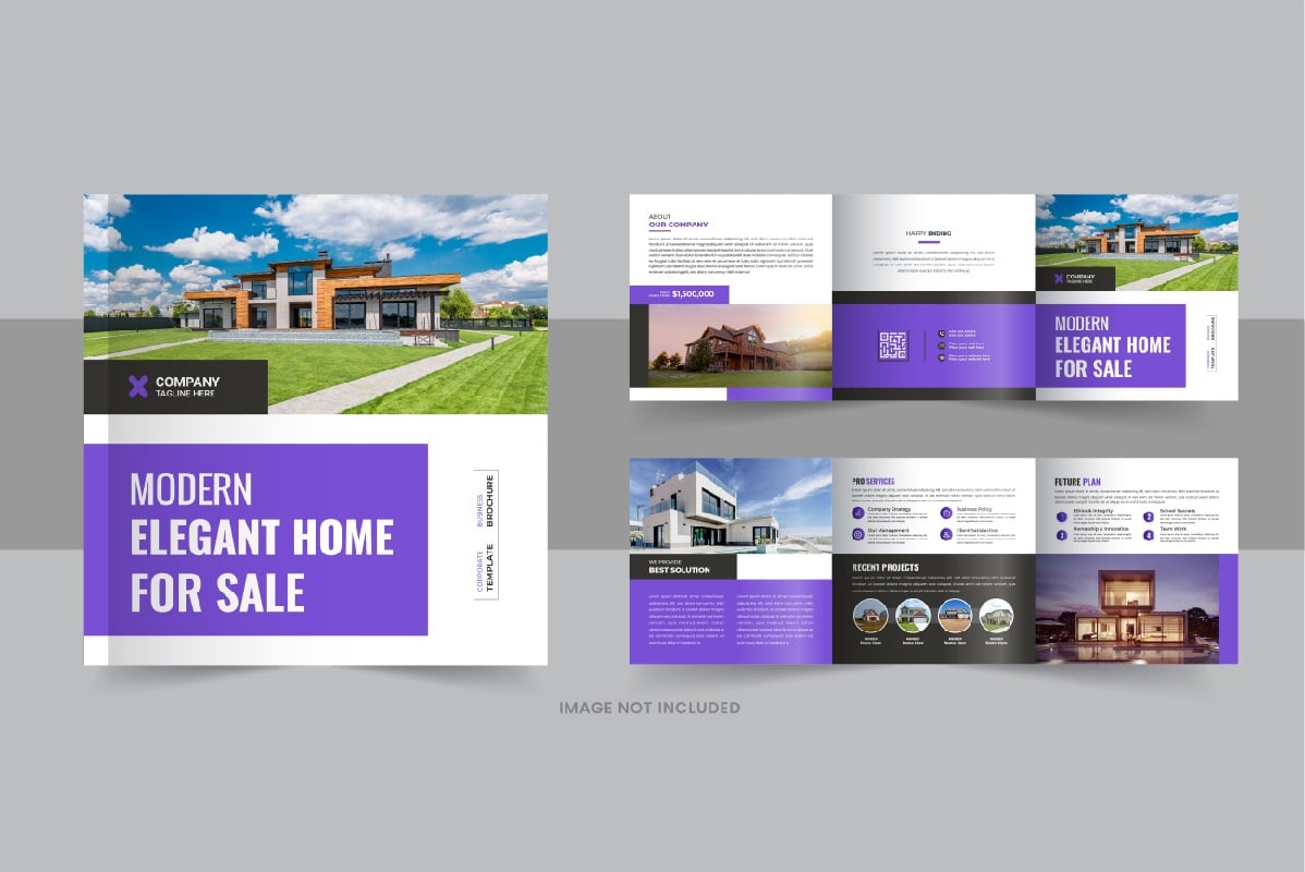 Template #399218 Brochure House Webdesign Template - Logo template Preview