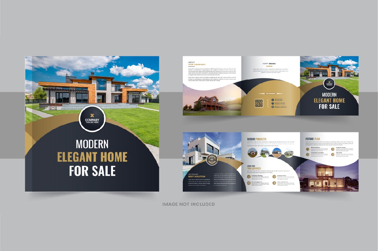 Template #399219 Brochure House Webdesign Template - Logo template Preview