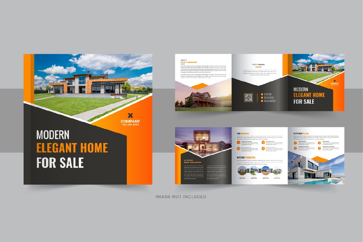 Template #399220 Brochure House Webdesign Template - Logo template Preview