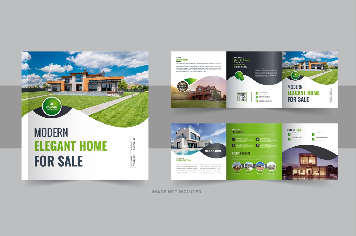Template #399221 Brochure House Webdesign Template - Logo template Preview