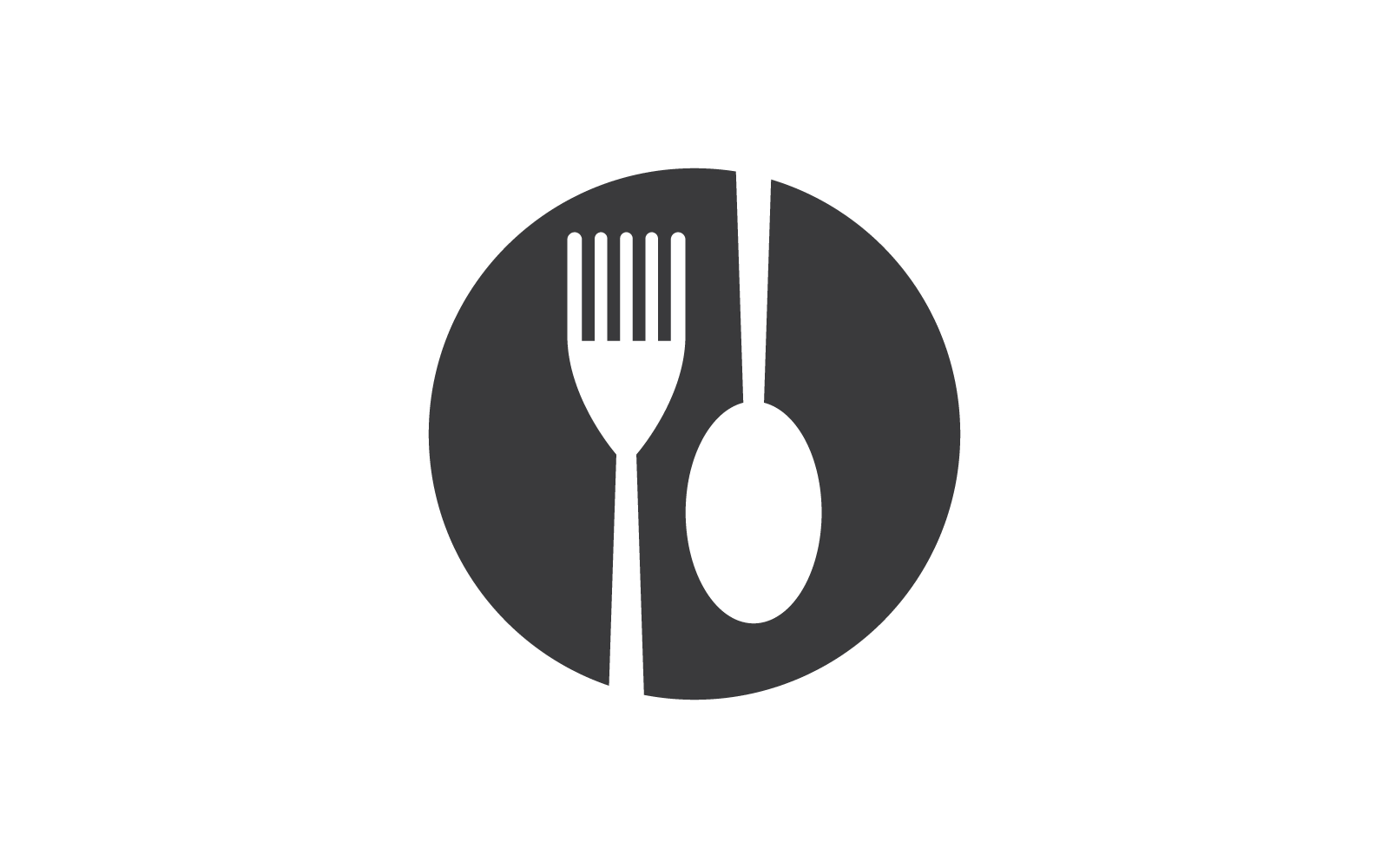 fork and spoon icon vector design template Logo Template