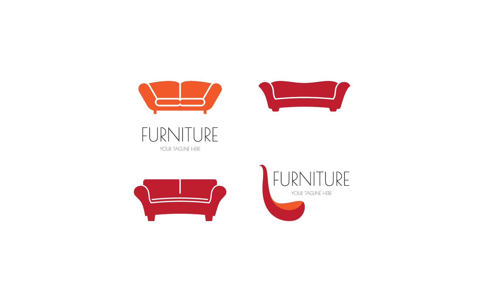 Furniture icon vector design illustration template