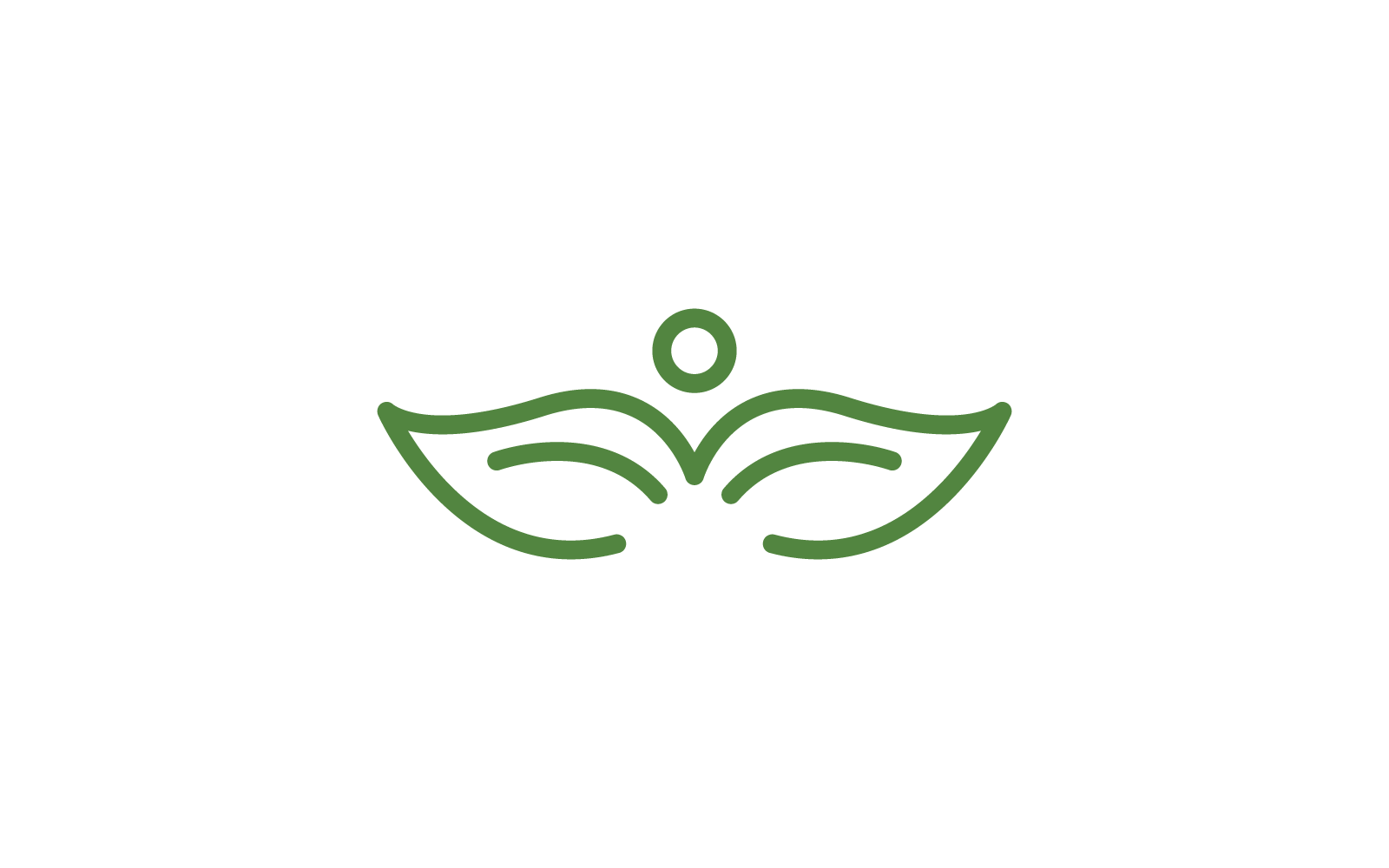Grünes Blatt-Logo, Illustration, Natur, flaches Design