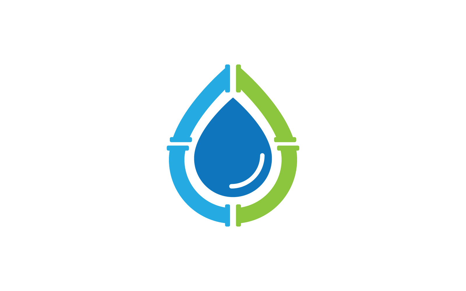 Vízvezeték logo vector design üzleti sablon