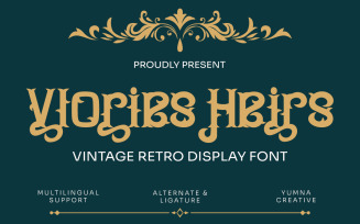 Vlories Heirs - Vintage Reto Font