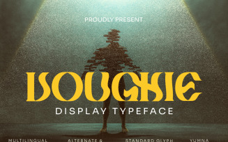Voughie - Display Typeface