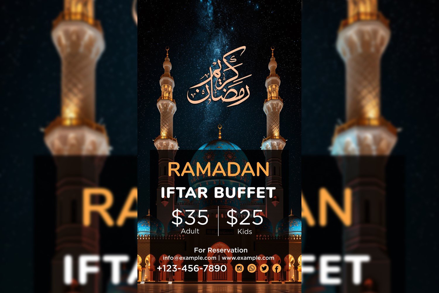 Kit Graphique #399351 Ramadan Kareem Divers Modles Web - Logo template Preview