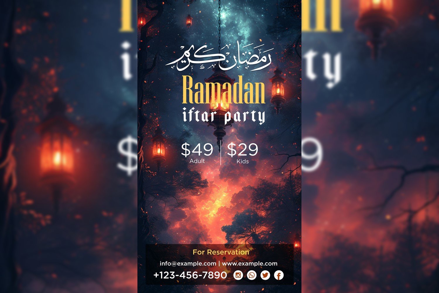 Kit Graphique #399353 Ramadan Kareem Divers Modles Web - Logo template Preview