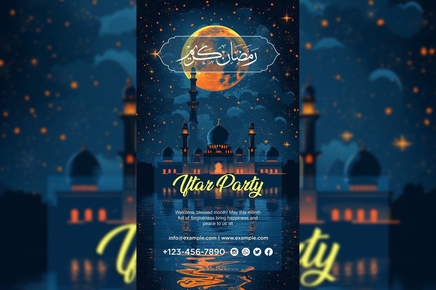 Kit Graphique #399362 Ramadan Kareem Divers Modles Web - Logo template Preview