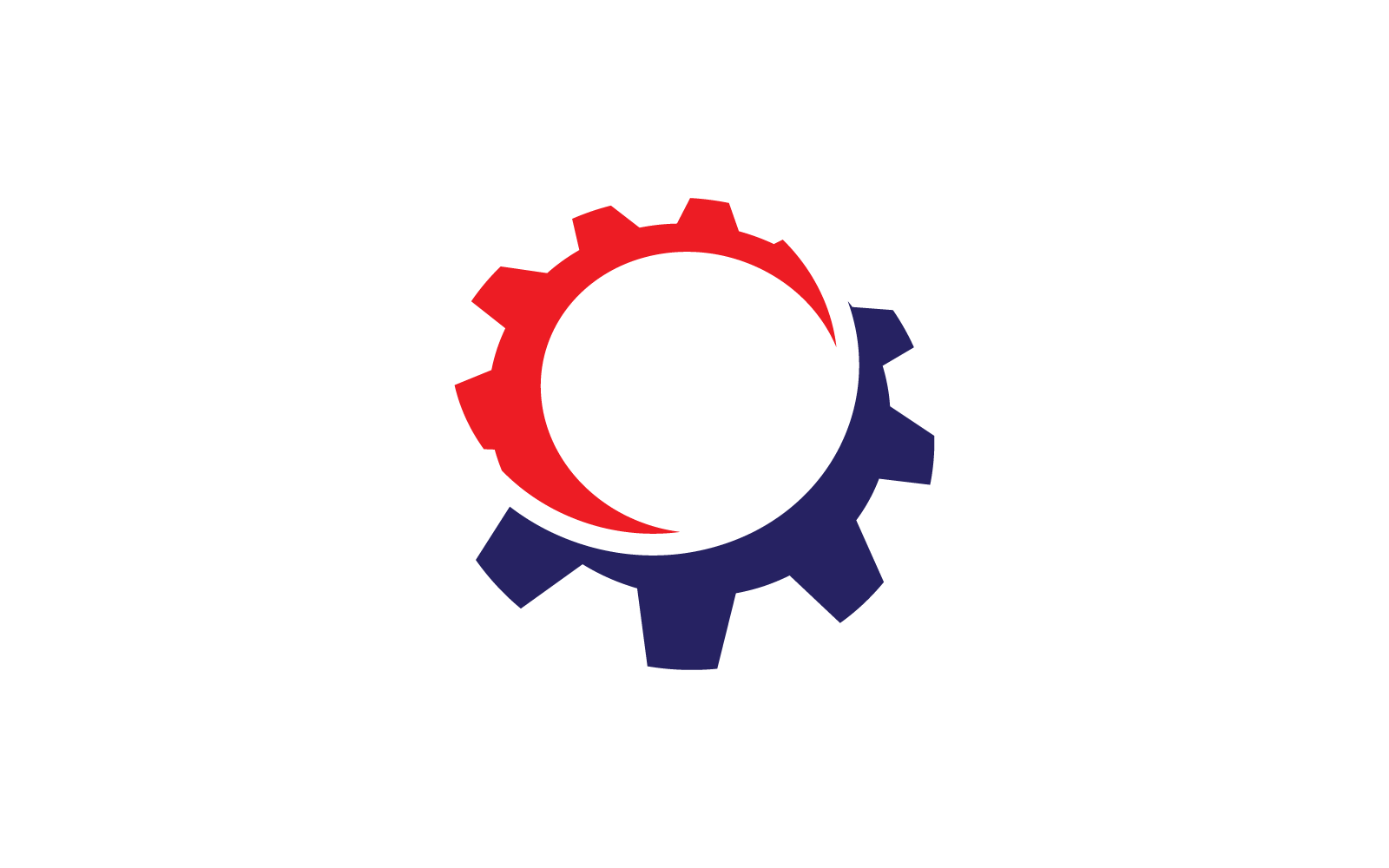 Gear technology logo icon vector illustration design