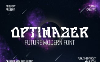 Optimazer - Future Modern Font