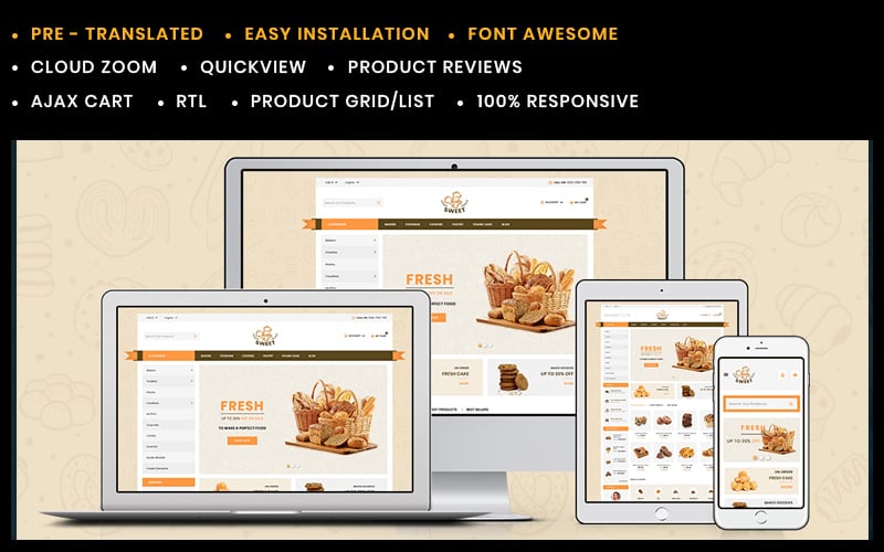 Template #399423 Bakery Cake Webdesign Template - Logo template Preview