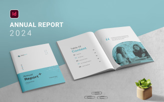 Annual Report Brochure Design Template -