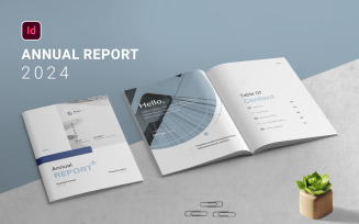 Annual Report Brochure Design - Template