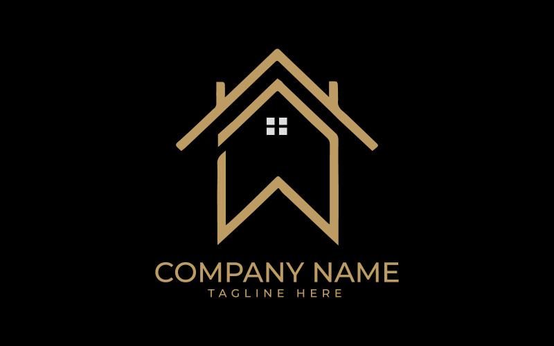 Innovative Impressions: Redefining Real Estate Logos for Impactful Identities Logo Template