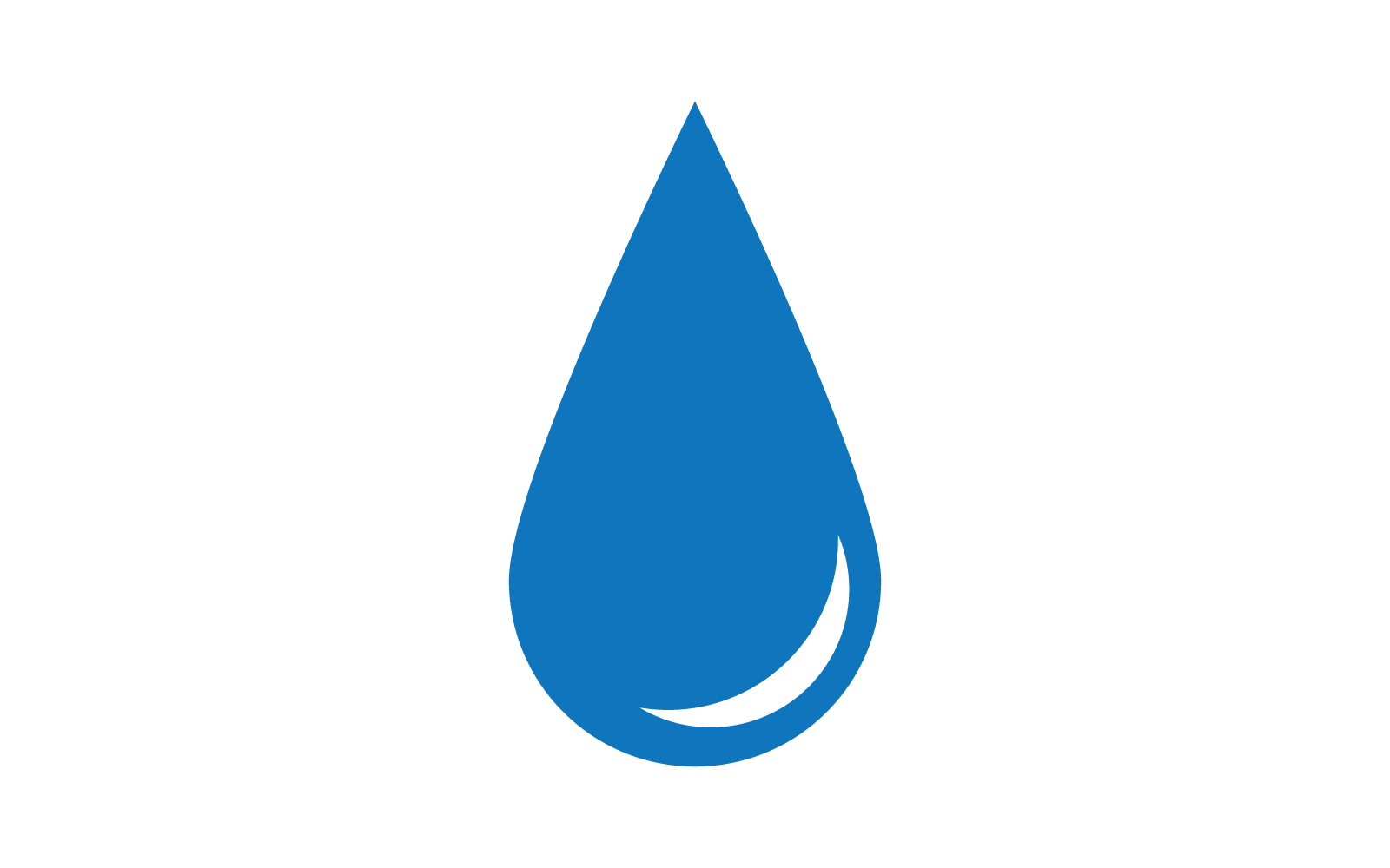 Kapka vody design ilustrace logo vektor