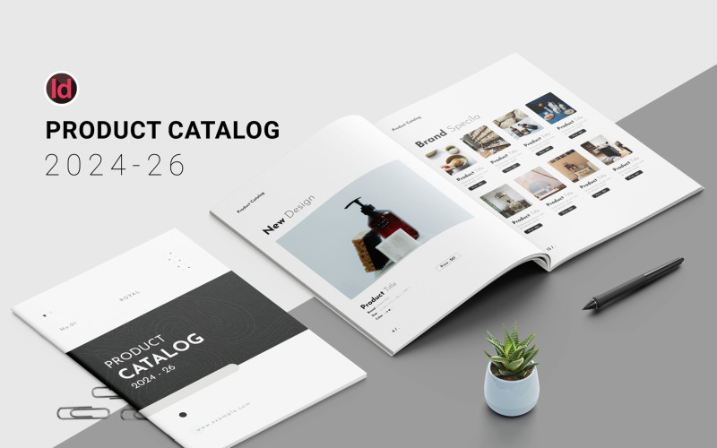 Product Catalog - Brochure Design Template Corporate Identity
