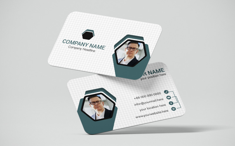 Visiting Card Design Template Corporate Identity