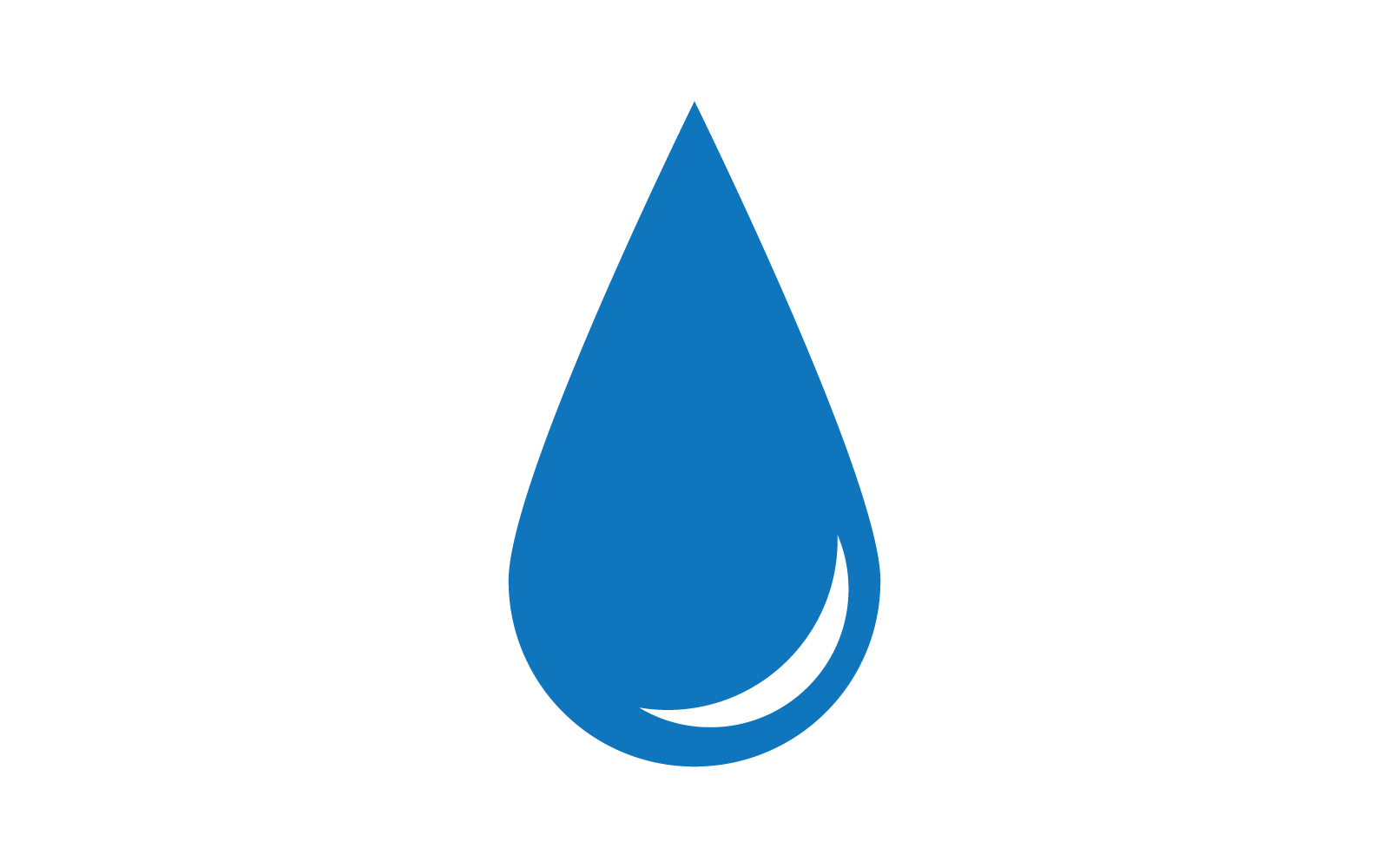 Waterdruppel ontwerp illustratie logo vector
