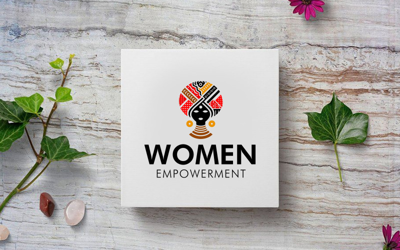 Women's Empowerment Logo Design Using for Women's Day Logo Template