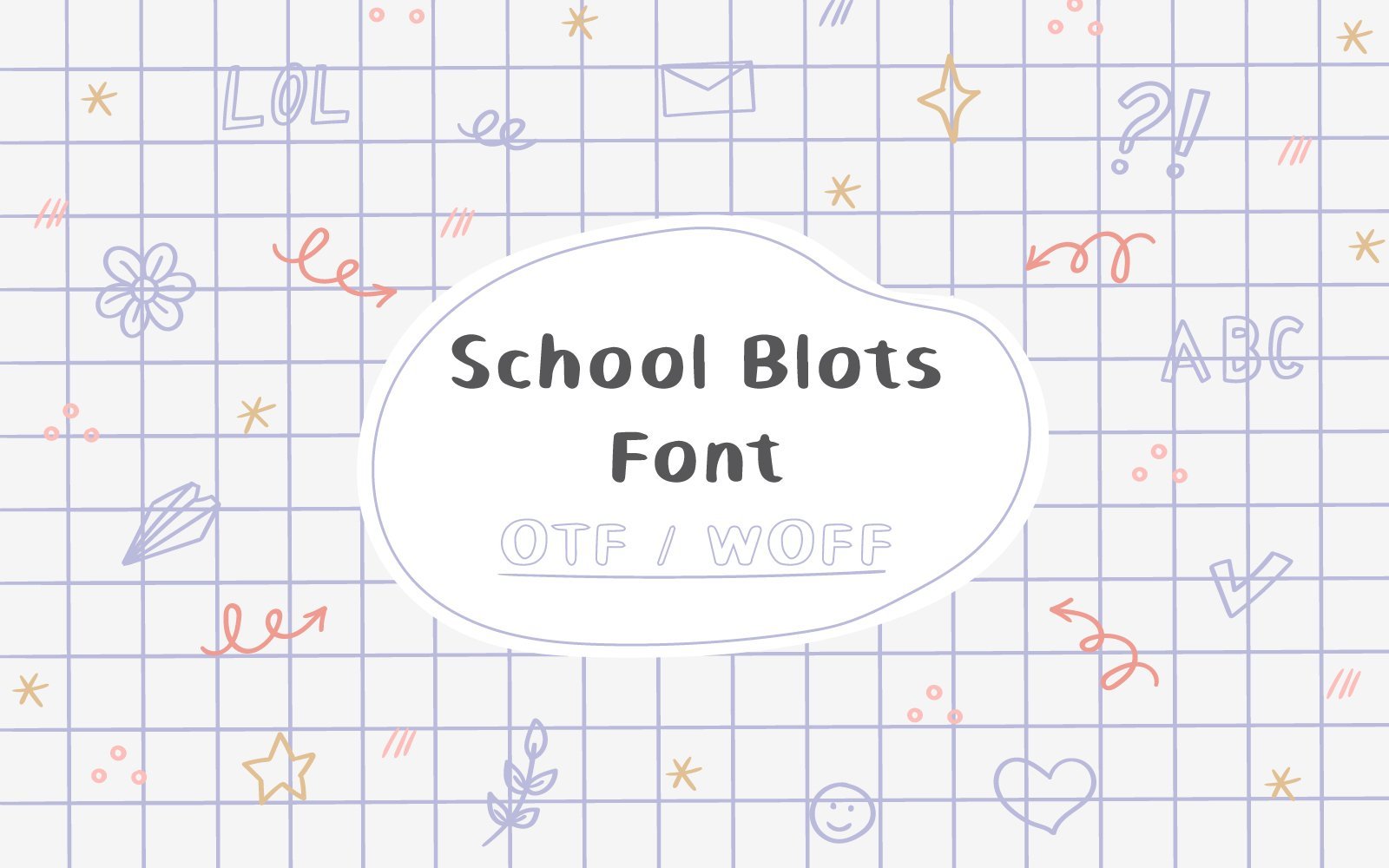 Kit Graphique #399550 Font Blots Web Design - Logo template Preview