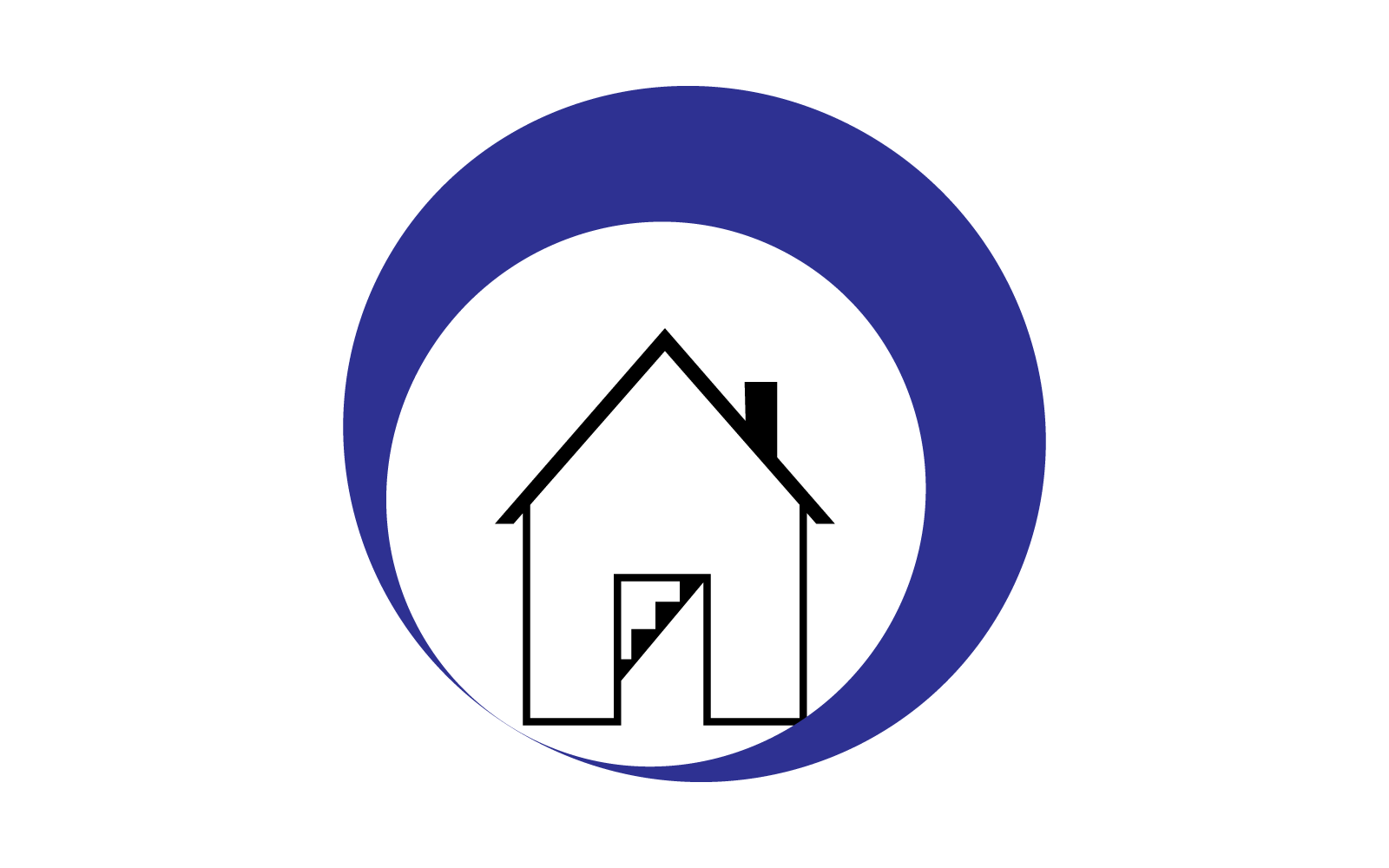 Modelo de logotipo de ilustração de propriedade de letra H