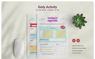 Playful Daily Activity Planner