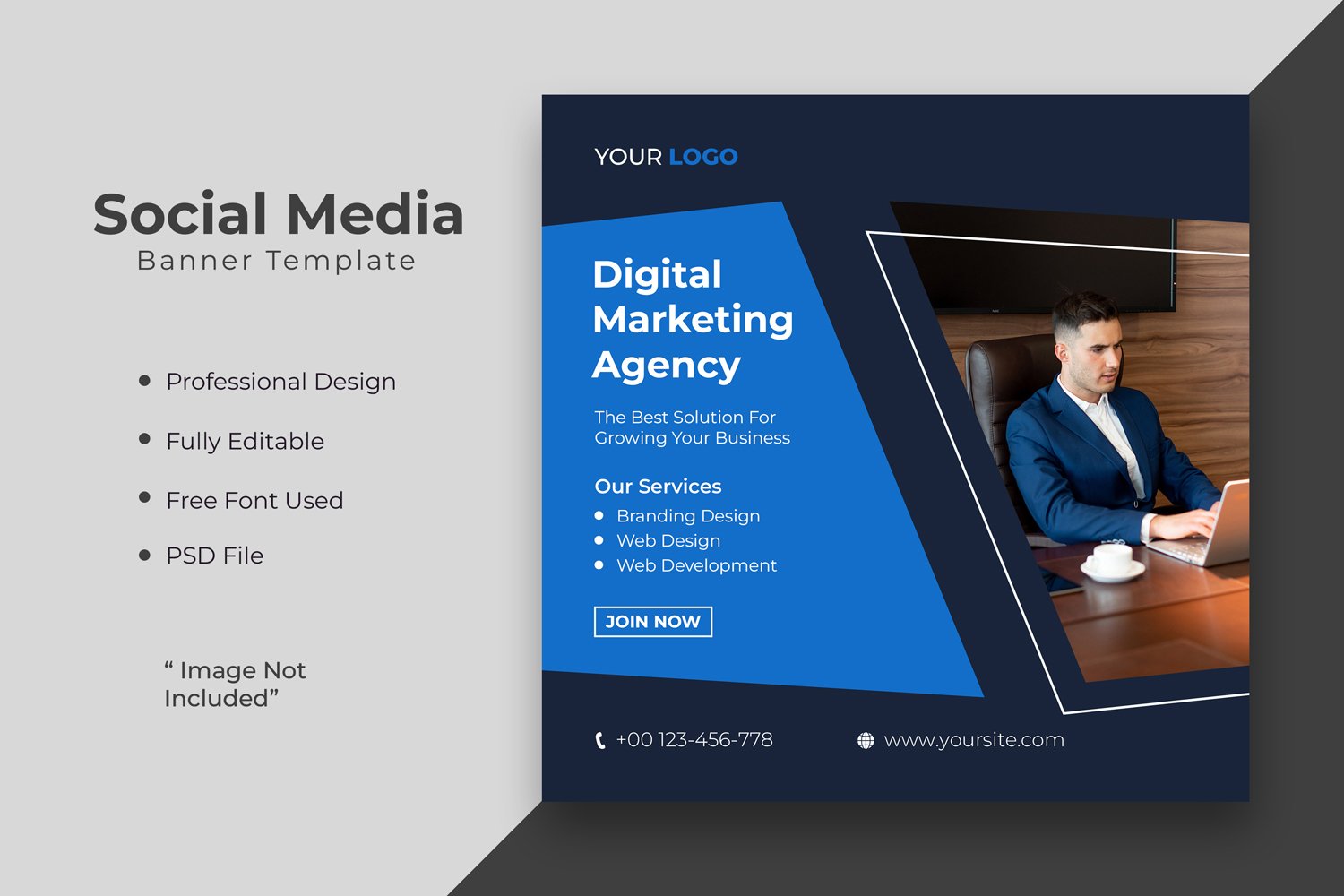 Template #399691 Media Marketing Webdesign Template - Logo template Preview