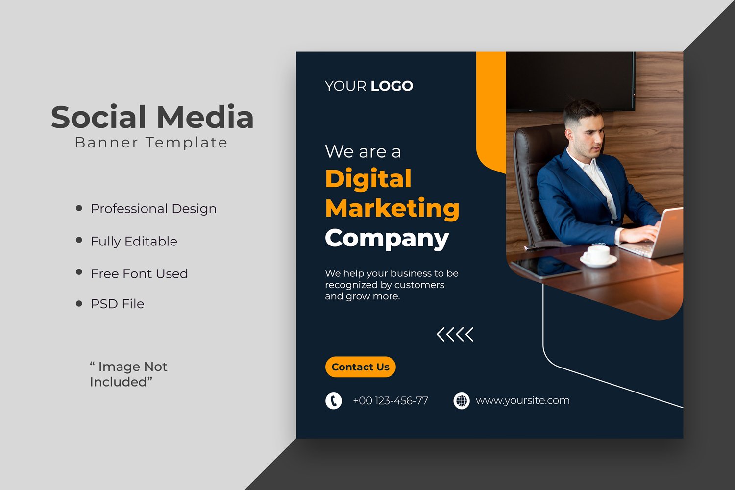 Template #399696 Media Marketing Webdesign Template - Logo template Preview