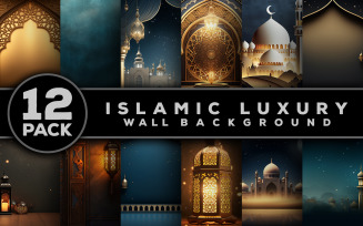 Islamic wall art design_islamic luxury wall background_islamic backgrounds design bundle