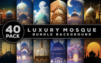 Mosque design bundle_luxury mosque background_premium mosque background_mosque backgrounds