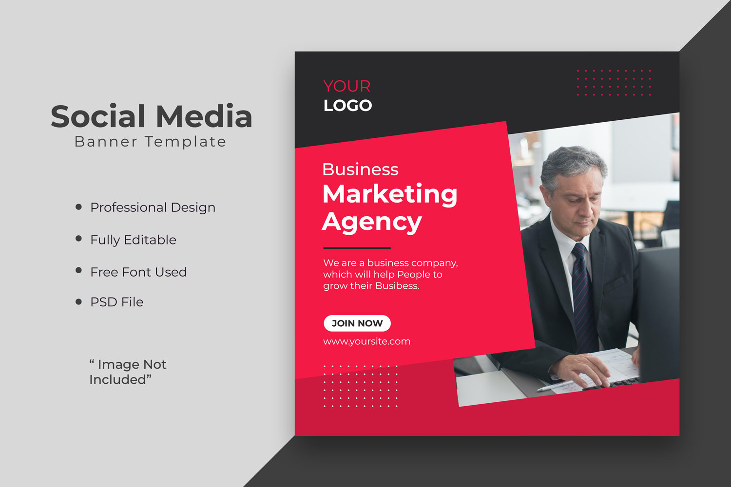 Template #399702 Marketing Banner Webdesign Template - Logo template Preview