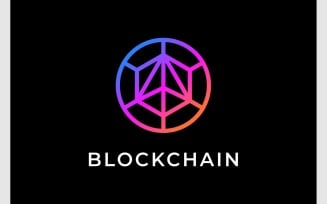 Blockchain Finance Technology Logo