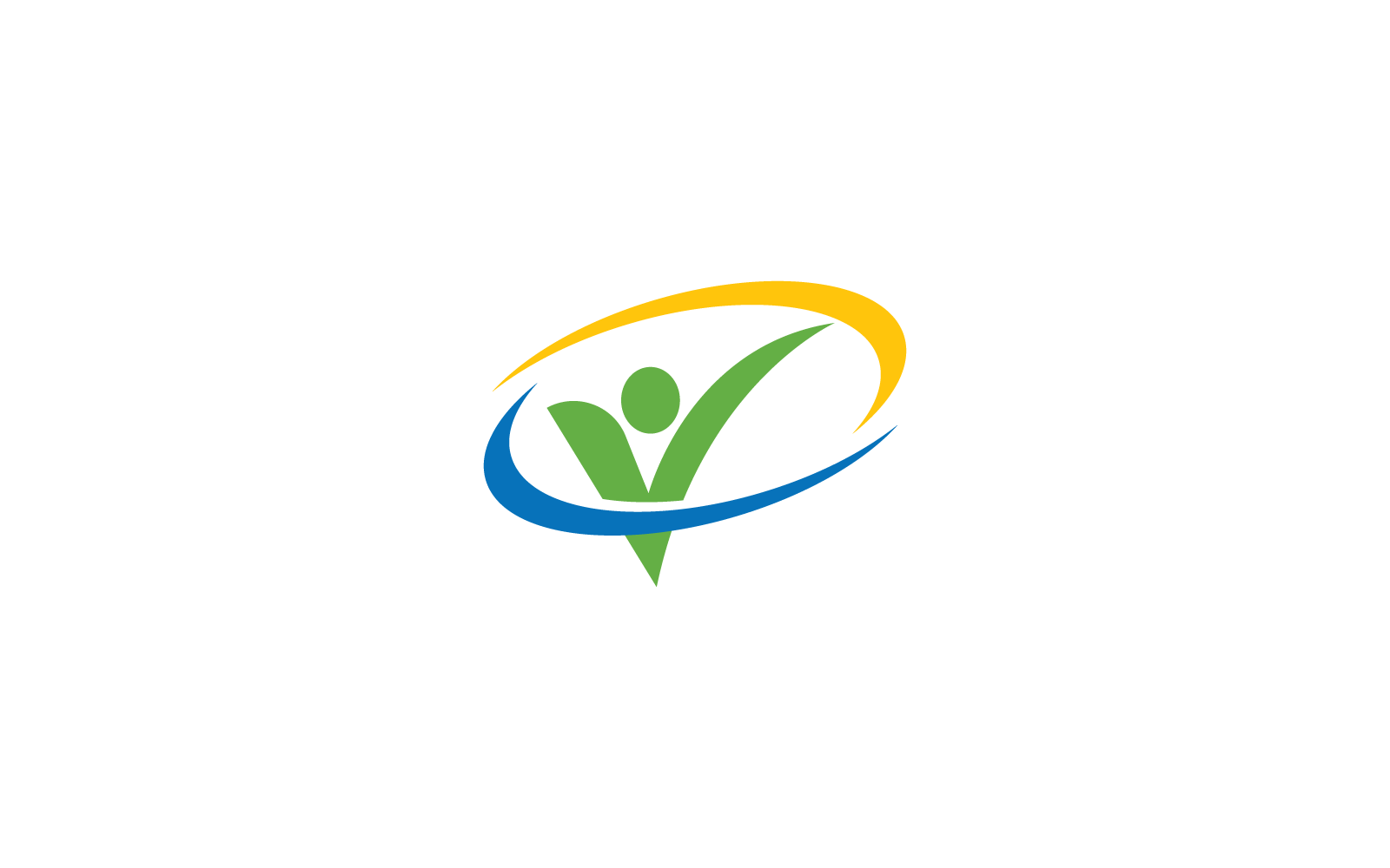 Healthy Life people illustration vector logo design