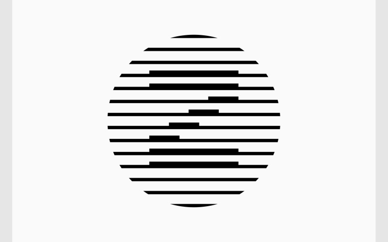 Letter Z Circle Abstract Monogram Logo Logo Template