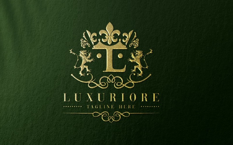 Luxuriore Letter L Logo Temp Logo Template