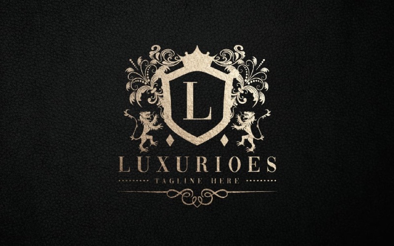 Luxurious Letter L Logo Temp Logo Template