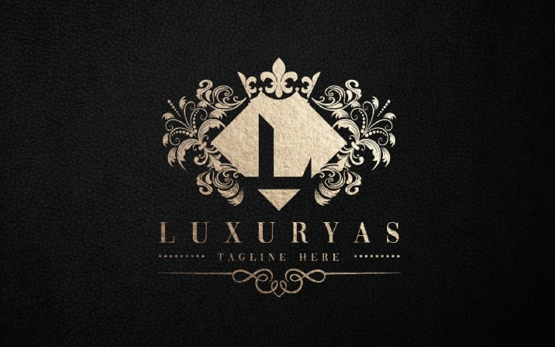 Luxuryas Letter L Logo Temp Logo Template