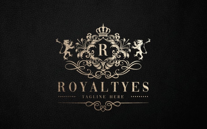 Royaltyes Letter R Logo Temp Logo Template