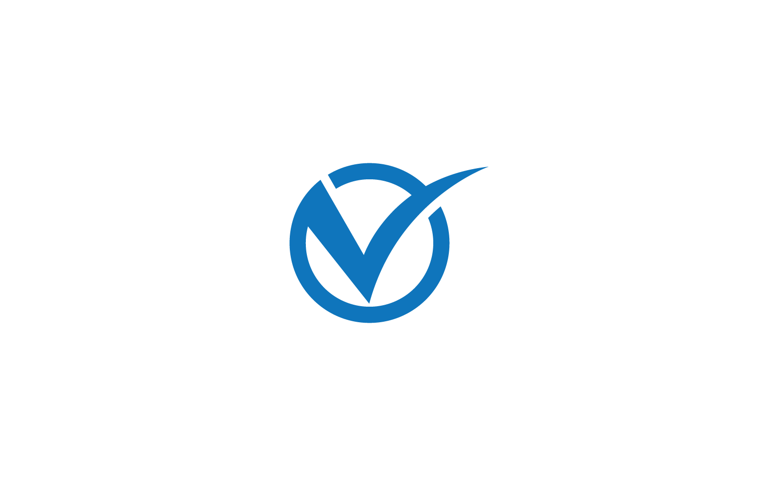 V Letter logo template vector illustration flat design