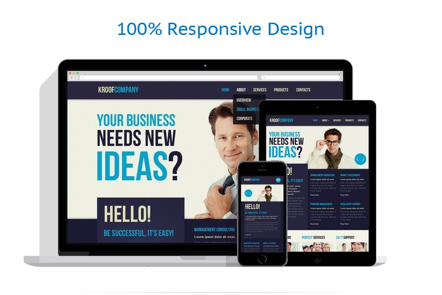 responsive layout templates