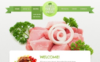 Cattle Farm Website Template