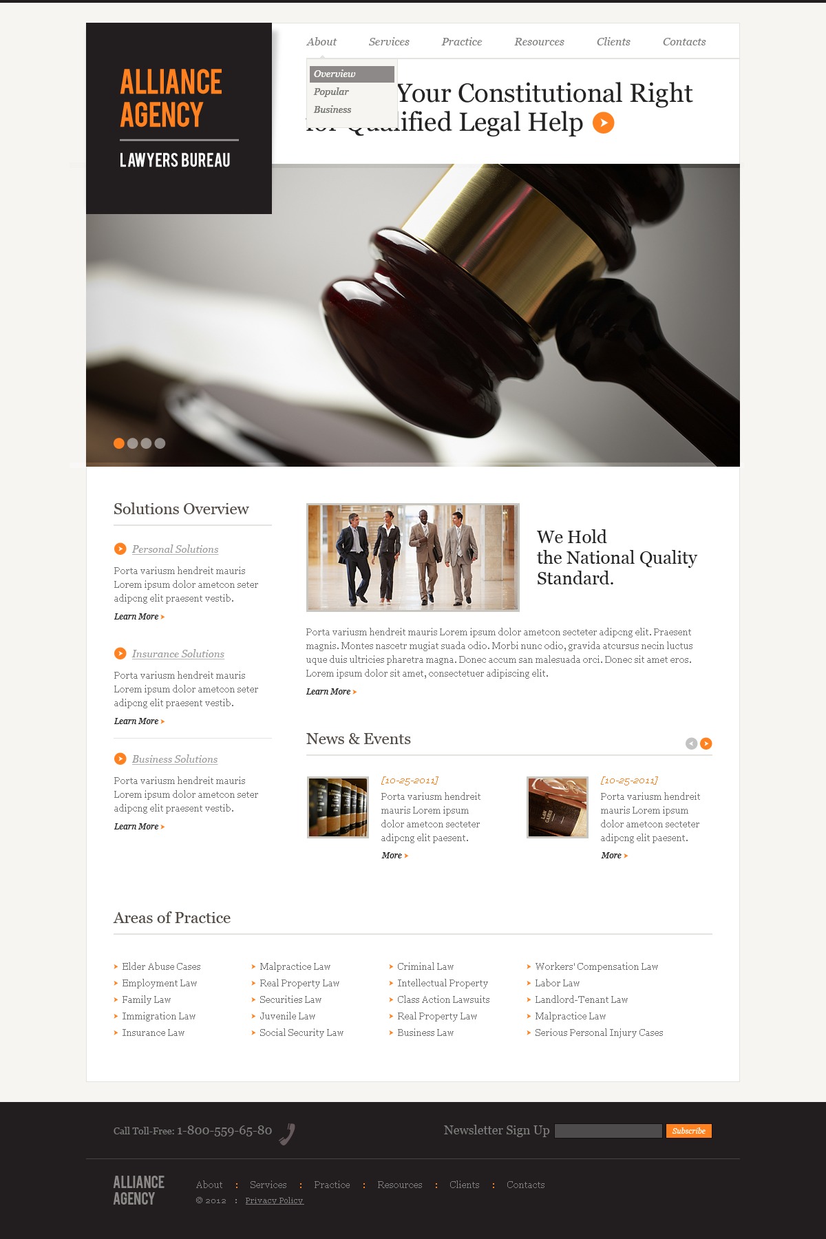 Lawyer Website