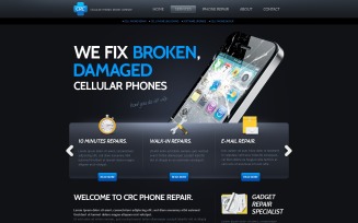 Software Company Website Template