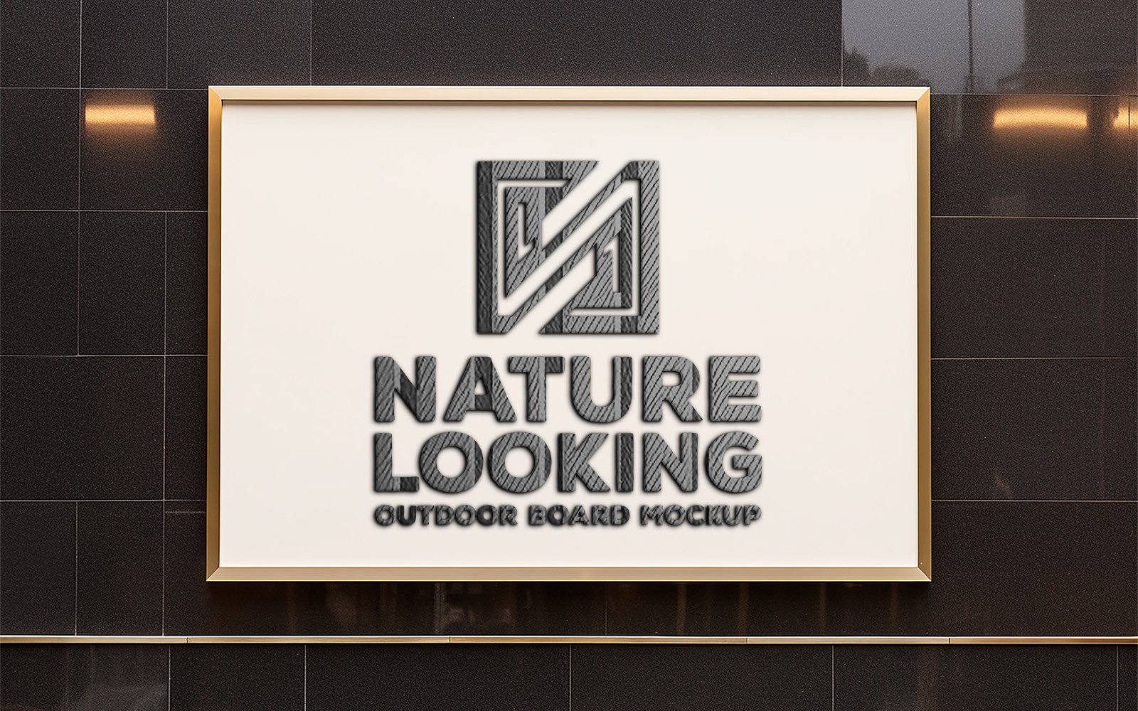 Template #400236 Mockup Outdoor Webdesign Template - Logo template Preview