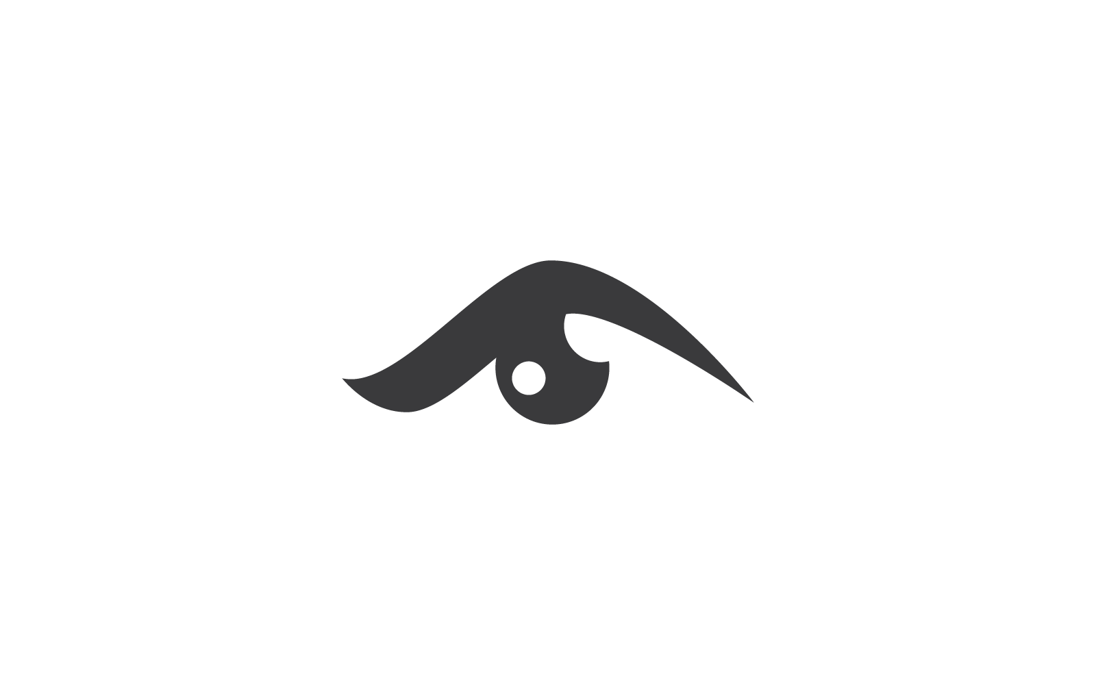 Eye icon illustration logo vector design