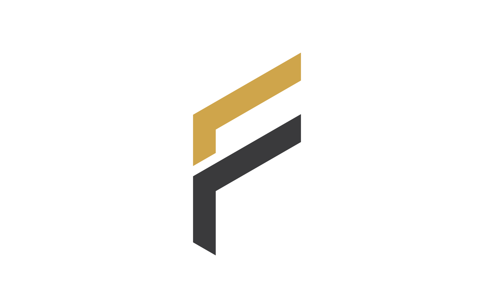 F initial letter illustration logo vector design Logo Template