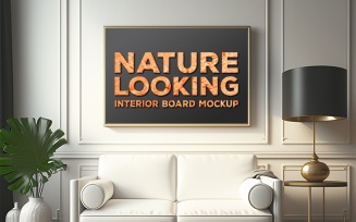 Livingroom board mockup_luxury living room board mockup_interior board mockup_board mockup